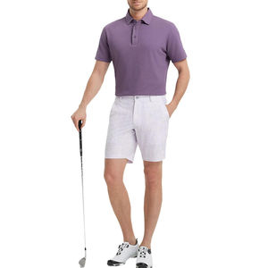 Polo de Golf para hombre personalizado orgánico alto Moq 30 impresión completa sublimación poliéster 100% algodón rendimiento ropa de Golf camisas 2025 - Product Image 6