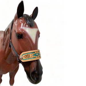 Phương Tây Cưỡi Ngựa Argentina Bò Da Ngựa Bronc Halter Aztec Tay Khắc Cao Cấp Bán Buôn Nhà Máy OEM Nhà Sản Xuất - Product Image 2
