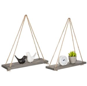 Étagères murales flottantes en bois massif suspendues de qualité supérieure étagère de rangement murale pour la maison hôtels salon cuisine décor - Product Image 2