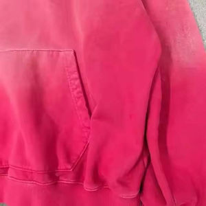 Premium Quality French Terry Oversize <b>Thick</b> <b>Fleece</b> Drop Shoulder Plain Pullover Fit Sweatshirt Custom Acid Washed <b>Men</b> Hoodie - Product Image 3