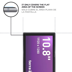 ฟิล์มกันรอยหน้าจอ ANTISHOCK สำหรับแท็บเล็ตเทอร์ร่าแพด 1062 W10 โปร - Product Image 4