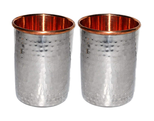 Tasse en métal de bière de cuivre d'acier inoxydable argenté de haute qualité pour des tasses de Julep de menthe de barre en gros - Product Image 1