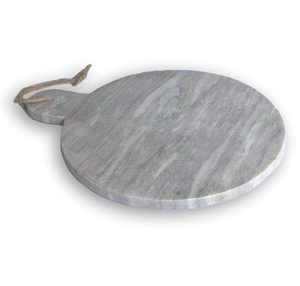 Planche à découper en marbre Planche à découper carrée en marbre blanc au design antique pour ustensiles de cuisine Planche à fromage - Product Image 3