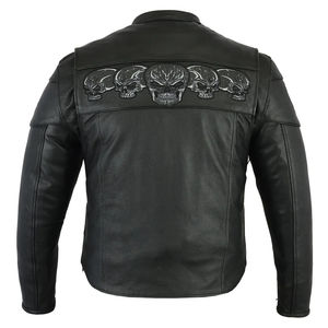Chaqueta de Motociclista de Cuero Genuino para Hombre, Ajustada, Transpirable, con Logotipo Personalizado, Cómoda, Elegante, de Invierno, a un Precio Razonable - Product Image 6