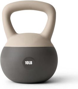 Set <span class=keywords><strong>di</strong></span> Kettlebell Morbidi per Allenamento <span class=keywords><strong>di</strong></span> Forza a Casa Maniglia Ampia Rivestimento Morbido Base Ammortizzata per Uomo Donna in Ghisa - Product Image 1