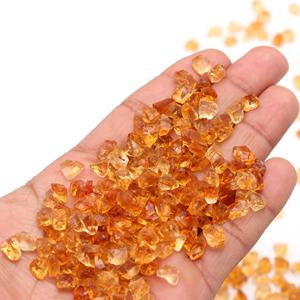 คริสตัลพลอยซิทรินธรรมชาติ/หยาบหลวมสำหรับการผลิตลูกปัดเครื่องประดับจักระตัดหินอัญมณีและจี้ - Product Image 4