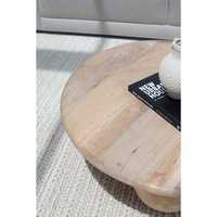 Table basse ronde en bois Pallas