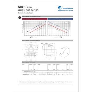 เครื่องเป่าลมไฟฟ้า 3.4 แรงม้า แบบรีเจเนอเรทีฟ 220V-480V/3 เฟส 150CFM โครงสร้างโลหะ ติดตั้งบนพื้น - Product Image 1