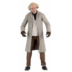 Figura de Acción de Doc Emmett Brown de Regreso al Futuro, Juguete de Plástico Nuevo para Coleccionar y Exhibir, Diseño de Caja Exclusivo - Product Image 2