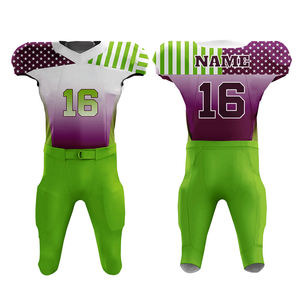 Vêtements de sport Produit de haute qualité Uniforme De Futbol Americano Football Américain Tops Men's American Football Jersey - Product Image 1