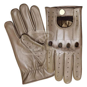 Gants de conduite à la mode simple Gants de conduite en cuir de qualité supérieure de meilleure qualité pour la vente en ligne - Product Image 1