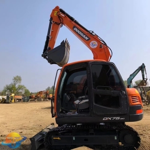 Excavadora Doosan DX75-9C Usada de Alta Calidad, Casi Nueva, en Venta - Product Image 1