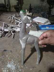 Figurines et décorations de Noël modernes en aluminium personnalisées, sculptures suspendues durables pour la décoration de la maison - Product Image 6