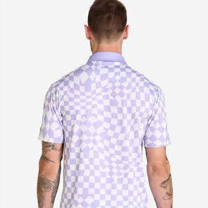 Golf de performance pour hommes pour Polo Jersey durable Tissu respirant Motif solide Idéal pour les tournois Pratique Plus Size Availabl - Product Image 4