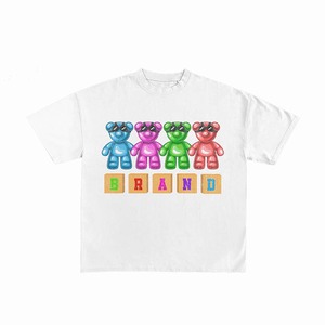 Women Boxy T Shirt 240 GSM Premium Cotton Black Oversized Fit <b>Red</b> Graphic Screen Print Custom Logo Women Boxy 100% Cotton Shirt - Product Image 6