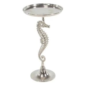Exclusive Variety of Metal Table Handmade Wholesale Side Table Nickel Plated in Sculpture <b>Stand</b> for Decor Usage Creative Design - Product Image 1