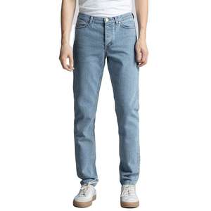 Pantalones de mezclilla para hombre Fabricante OEM Logotipo personalizado Slim Fit Algodón Azul Jeans Moda Uso diario - Product Image 1