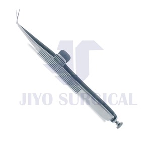 Jiyo กรรไกรผ่าตัด castroviejo ที่ได้รับการรับรองจาก CE อุปกรณ์สเตนเลสทำมุมแบบแบนแหล่งจ่ายไฟด้วยมือ - Product Image 5