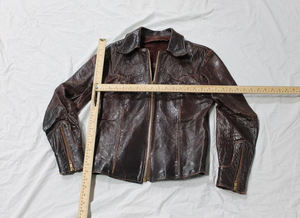 Chaqueta de Cuero Genuino Personalizada de Nuevo Estilo para Hombre, Chaqueta con Capucha de Cuero Genuino, Chaqueta Bomber Vintage Desgastada Sólida a Medida - Product Image 3