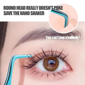 Pinzas Cosméticas de Acero Inoxidable de Alta Precisión, Herramienta Profesional para Injerto de Pestañas Postizas, Antiestáticas y Duraderas - Product Image 6