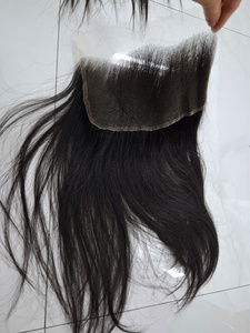 Extensions de cheveux vietnamiennes droites en dentelle HD Bone Swiss pré-plumées et étirées 9x5 & 9x6 Lace Closure from Vietnam - Product Image 4