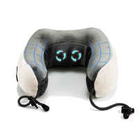 Avion, voiture, voyage, bureau, maison, cadeau, mini masseur de cou en forme de U avec thérapie par la chaleur