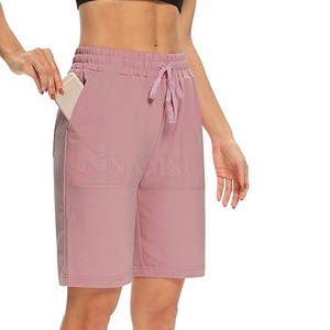 Short de planche élégant de haute qualité pour femmes respirant taille élastique couleur unie en gros nouveau Design - Product Image 1