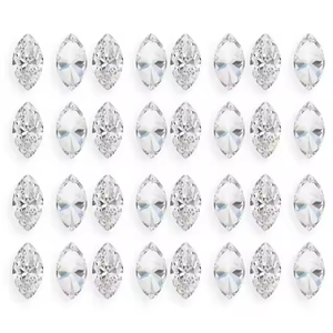 0.10ct Lab Grown Marquise Fancy Cut 4x2mm Diamante IGI GIA Certificado HPHT CVD VVS1 Claridad Diamantes sueltos llamativos - Product Image 4