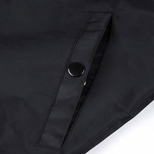 Chaqueta Bomber de Invierno para Hombre, de Alta Calidad, Corte Ajustado, Impermeable, 100% Poliéster, Cuello Alto Personalizado, Estilo Urbano, Gran Venta - Product Image 4