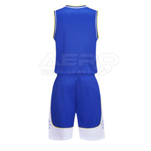 Uniforme de baloncesto deportivo personalizado recién llegado, diseño sublimado de tela transpirable, conjunto de opciones de talla grande, ropa de baloncesto de estilo - Product Image 3