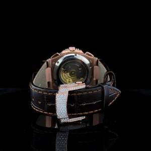 Reloj con diamantes de moissanita de alta calidad al por mayor, joyería de lujo para hombres y mujeres, diseño de brillo completo, uso diario, fiesta de aniversario - Product Image 3