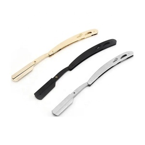 Professional Stainless Steel Barber Folding <b>Razor</b> with <b>Single</b> Edge Replaceable <b>Blades</b> for Men's Shaving - Product Image 6