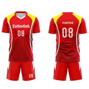 ชุดเครื่องแบบวอลเลย์บอลพิมพ์ลายชุดกีฬาออกแบบได้ตามต้องการ - Product Image 3