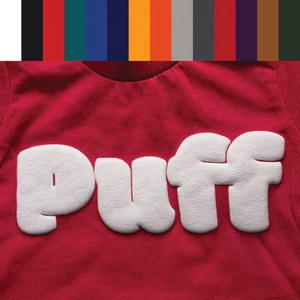 Sudadera con Capucha de Diseño para Hombre, 100% Algodón, Estilo Casual, Hombros Caídos, Estampado Puff, Otoño Invierno, Tallas Grandes, Forro Polar - Product Image 5