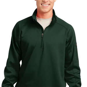 Sweat-shirt à capuche oversize décontracté pour homme, col montant, demi-zip, couleur unie, sweat-shirt à capuche pour homme - Product Image 1