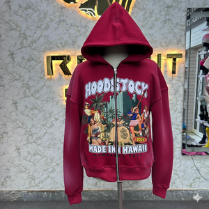 Sweat à capuche zippé avec logo personnalisé le plus demandé Puff Printed fabriqué en usine prix bon marché sweats à capuche pour hommes vente à chaud - Product Image 3