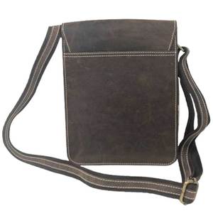 Best Quality Hot Sale Price Genuine Leather Zipper <b>Messenger</b> <b>Bag</b> For <b>Men</b> For Direct indian Supply - Product Image 4