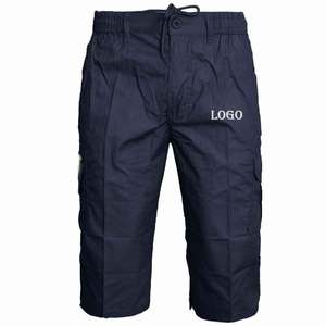 High Quality Custom Made Men's Cargo Shorts Cotton <b>Jeans</b> with Embroidered Logo Print Letter Pattern Style - Product Image 4