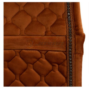 Selle en coton matelassée respirante, style anglais, confortable, durable, absorbant les chocs, selles personnalisées - Product Image 3