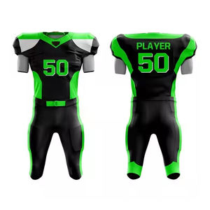 Ensemble d'uniformes de football américain OEM pour hommes, maillot et pantalon au design personnalisé, tissu extensible et durable, pour vêtements d'entraînement sportif en club - Product Image 1