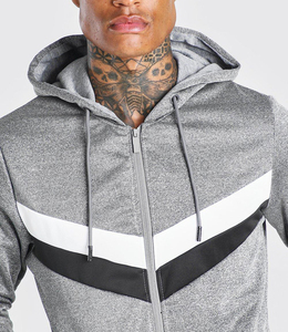 Chándal personalizado de algodón y poliéster con estampado Digital para hombre, conjunto de chándal informal para hombre, ropa de gimnasio, traje de entrenamiento físico para hombre - Product Image 2