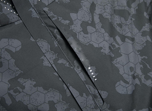 Veste imperméable coupe-vent en Gore-Tex avec revêtement réfléchissant pour l'hiver, 10 000 mm, avec fermeture éclair pour la randonnée, le vélo et la course à pied en plein air - Product Image 6