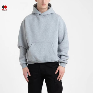 Pull à capuche zippé, coupe ample, coupe ajustée, décontracté, tendance moderne, actif, quotidien, toute la journée - Product Image 6