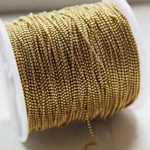 Chaîne boule en laiton brut - Product Image 3