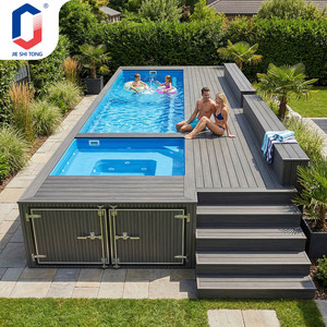 Piscine conteneur préfabriquée de luxe pour villa extérieure avec système de filtration complet - Product Image 5