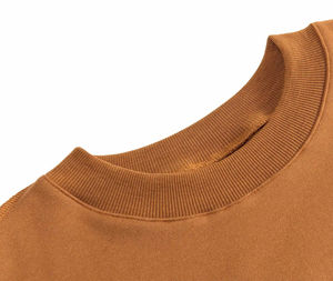 Sudadera con estampado de letras personalizadas para mujer, Sudadera con capucha de manga larga, forro polar, cuello redondo, Top suelto recortado, tela de rizo bordada - Product Image 2