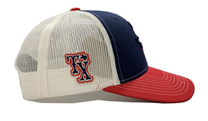 Custom 3D Texas Embroidery Trucker Hat Cotton Front Mesh Back <b>Cap</b> Structured <b>Baseball</b> Hat Casual Wear Wholesale OEM Factory - Product Image 5