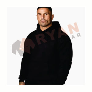 Survêtement d'extérieur à capuche personnalisé pour l'hiver, vêtements pour hommes, ensemble de pantalons 2 pièces, ensembles de joggings pour hommes, vente en gros - Product Image 2