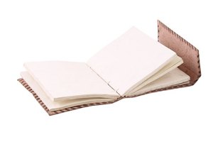 Carnet de notes en cuir de chèvre véritable TC format A5 couverture rigide en pierre gaufrée carnet de notes de luxe - Product Image 4