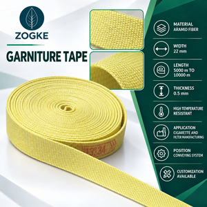 Wear Resistant Garniture Tape for MK8 MK9 <b>Cigarette</b> <b>Machine</b> 2489 x 22 mm 0 5 mm Suction Belt Spare Part - Product Image 1